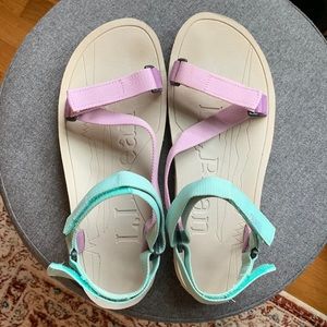 LL Bean Multi Strap Sandals - Adjustable